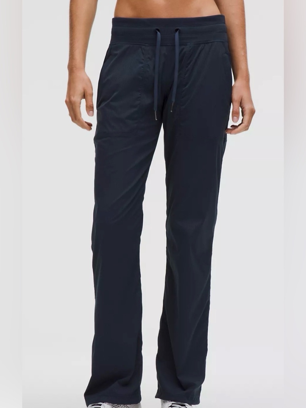 Lululemon Dance Studio Mid Rise Athletic Pant Regular True Navy Blue Size 8